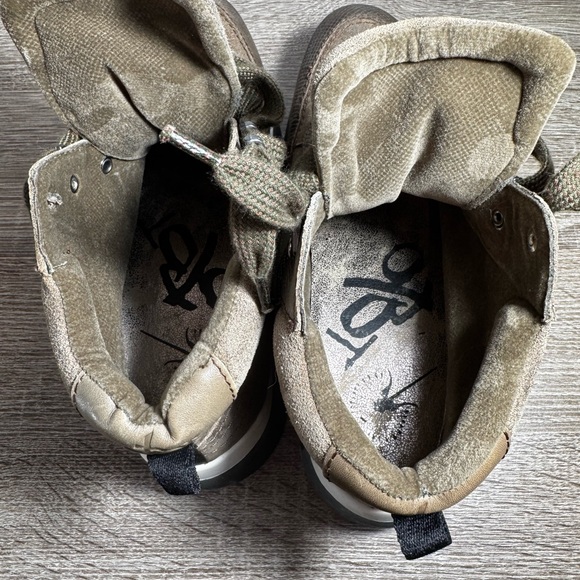 OTBT Commuter Cold Weather Lug Sole Lace Up Round Toe Brown Hiking Boot sz 7.5 - Picture 6 of 7